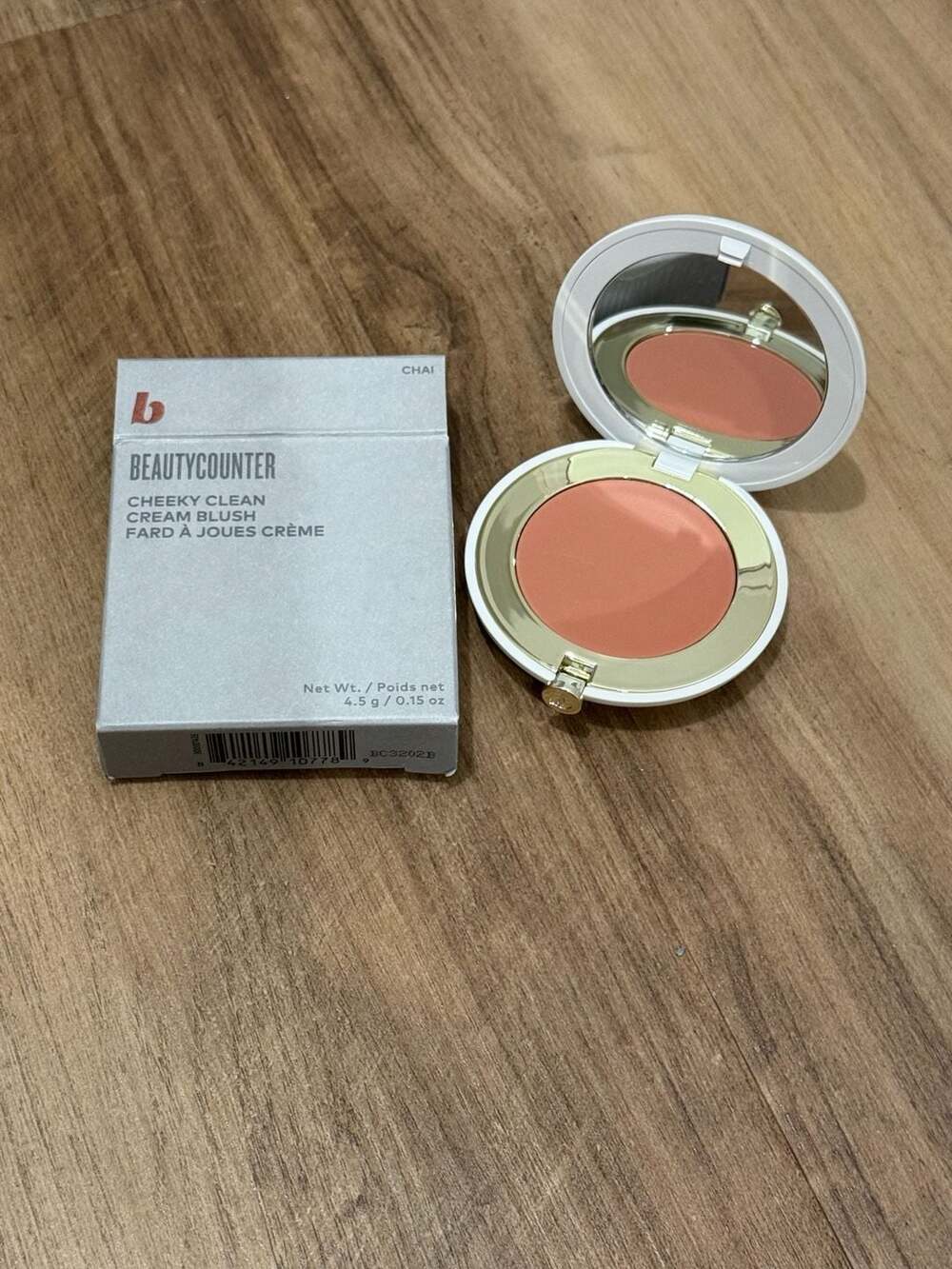 Beautycounter Cheeky Clean Cream Blush - Chai, 4.5g / 0.15 oz